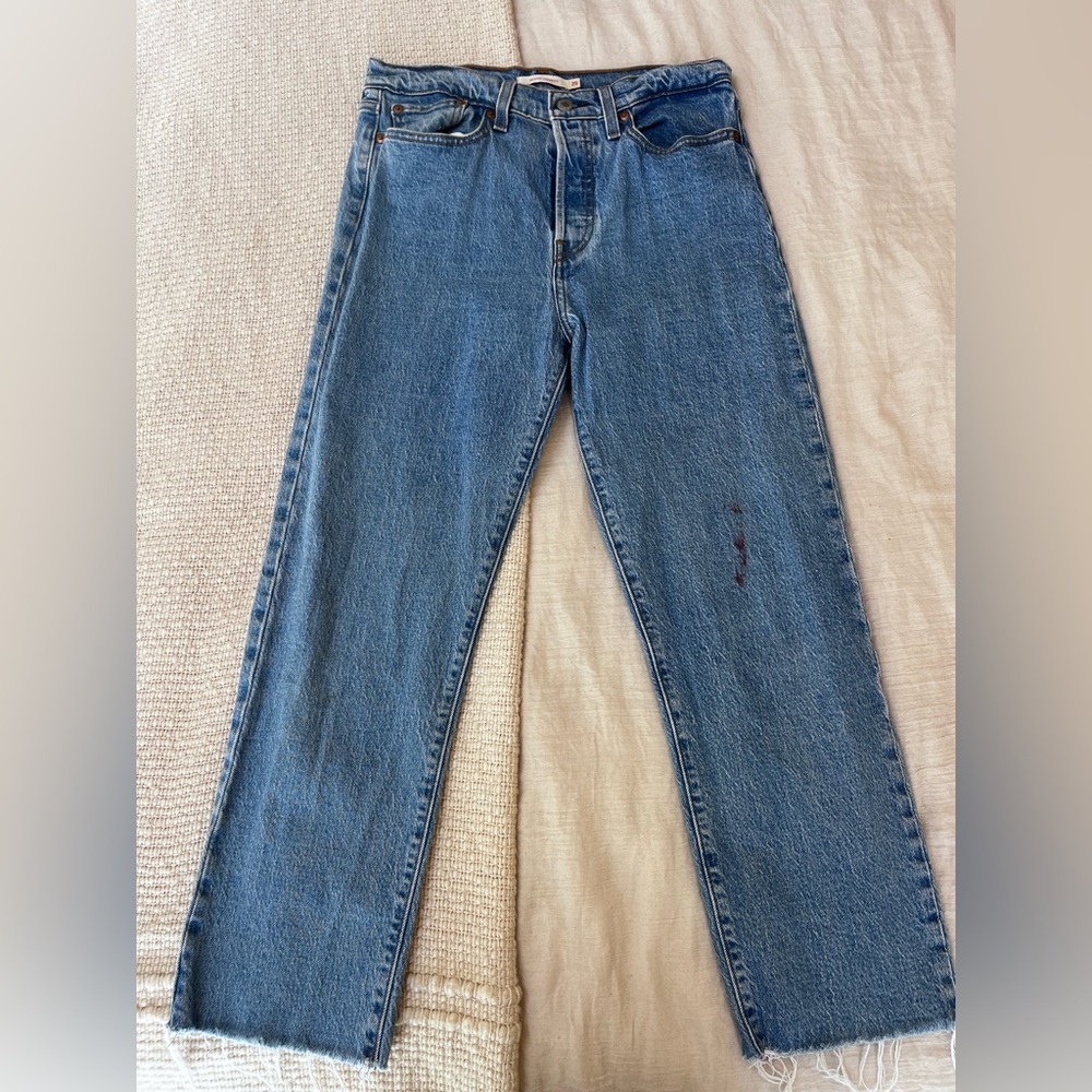 Classic Levi's Blue Denim Jeans